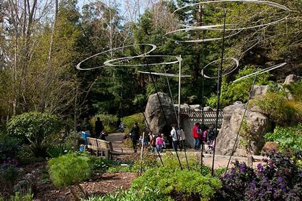 Outdoor path at CuriOdyssey in San Mateo, California